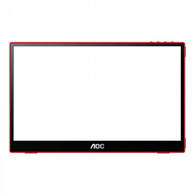 AOC 16G3 écran plat de PC 39,6 cm (15.6") 1920 x 1080 pixels Noir, Rouge