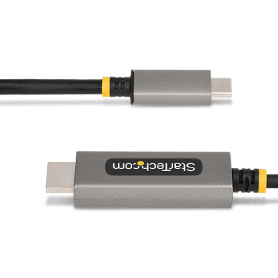 StarTech.com 134B-USBC-HDMI211M video cable adapter HDMI Type A (Standard) Grey