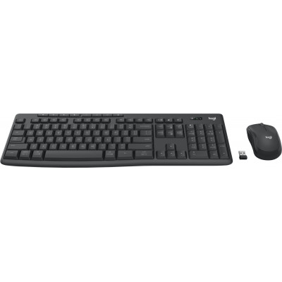 Logitech MK370 Combo for Business keyboard Mouse included RF Wireless + Bluetooth QWERTY Spanish Graphite