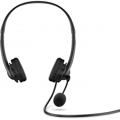 HP Stereo 3.5mm Headset G2 Avec fil Arceau Bureau/Centre d'appels Noir
