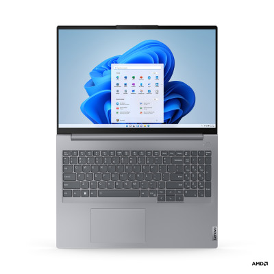 Lenovo ThinkBook 16 Laptop 40.6 cm (16") WUXGA AMD Ryzen™ 5 7530U 16 GB DDR4-SDRAM 256 GB SSD Wi-Fi 6 (802.11ax) Windows 11 Pro Grey