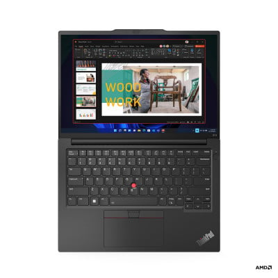 Lenovo ThinkPad E14 Ordinateur portable 35,6 cm (14") WUXGA AMD Ryzen™ 5 PRO 7530U 8 Go DDR4-SDRAM 256 Go SSD Wi-Fi 6 (802.11ax) Windows 11 Pro Noir