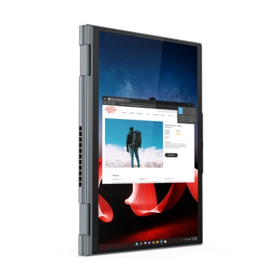 Lenovo ThinkPad X1 Yoga Hybride (2-in-1) 35,6 cm (14") Touchscreen WUXGA Intel® Core™ i5 i5-1335U 16 GB LPDDR5-SDRAM 512 GB SSD Wi-Fi 6E (802.11ax) Windows 11 Pro Grijs