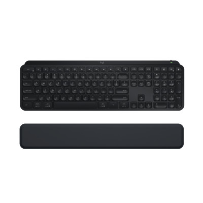 Logitech MX Keys S Combo keyboard Mouse included RF Wireless + Bluetooth AZERTY Belgian Graphite