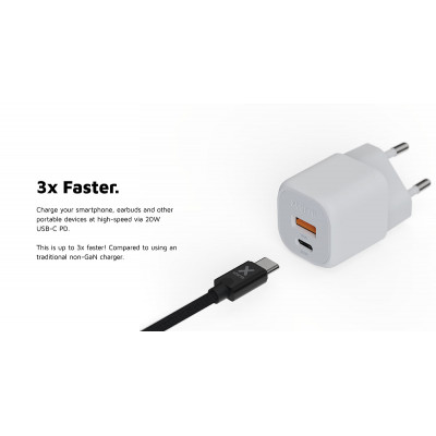 Xtorm XEC020 mobile device charger Universal White USB Fast charging Indoor