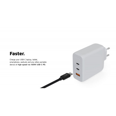 Xtorm XEC100 mobile device charger Universal White AC Fast charging Indoor