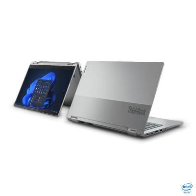 Lenovo ThinkBook 14s Yoga Hybrid (2-in-1) 35.6 cm (14") Touchscreen Full HD Intel® Core™ i7 i7-1355U 16 GB DDR4-SDRAM 512 GB SSD Wi-Fi 6 (802.11ax) Windows 11 Pro Grey