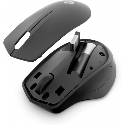 HP 285 Silent Wireless Mouse souris Ambidextre RF sans fil Optique 1200 DPI