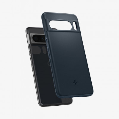 Spigen Thin Fit mobile phone case 17 cm (6.7") Cover Grey
