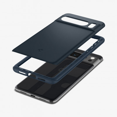 Spigen Thin Fit mobile phone case 17 cm (6.7") Cover Grey