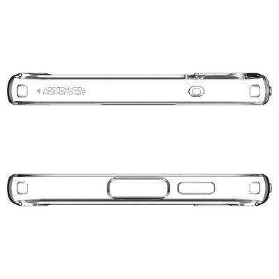 Spigen Ultra Hybrid OneTap MagFit mobile phone case 16.3 cm (6.4") Cover Black, Transparent