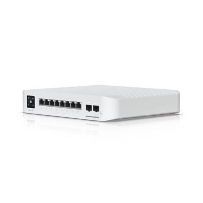 Ubiquiti UniFi USW-PRO-8-POE commutateur réseau Géré L2/L3 Gigabit Ethernet (10/100/1000) Connexion Ethernet, supportant l'alimentation via ce port (PoE) 1U Blanc