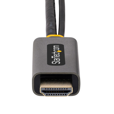 StarTech.com 128-HDMI-DISPLAYPORT video cable adapter 0.3 m HDMI Type A (Standard) Black, Grey