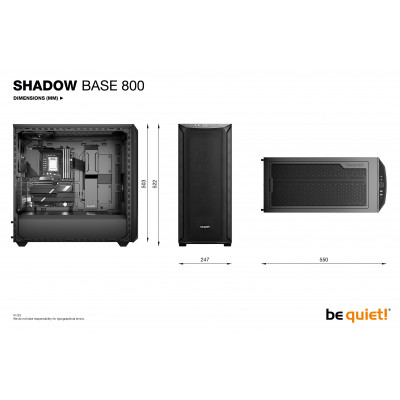 be quiet! Shadow Base 800 Black Midi Tower