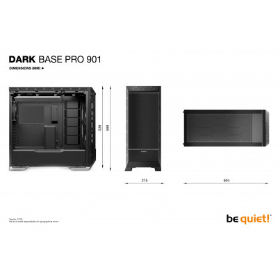 be quiet! DARK BASE PRO 901 | Black Full Tower