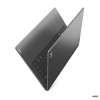 Lenovo Yoga Pro 7 Laptop 36.8 cm (14.5") 2.5K AMD Ryzen™ 7 7735HS 16 GB LPDDR5-SDRAM 512 GB SSD Wi-Fi 6E (802.11ax) Windows 11 Home Grey