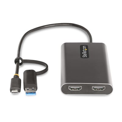 StarTech.com 109B-USBC-HDMI USB graphics adapter 3840 x 2160 pixels Grey