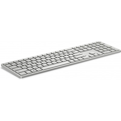 HP 970 Programmable Wireless Keyboard clavier Bluetooth Argent