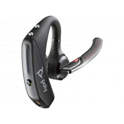 POLY Voyager 5200 Headset Wireless Ear-hook Office/Call center USB Type-A Bluetooth Black