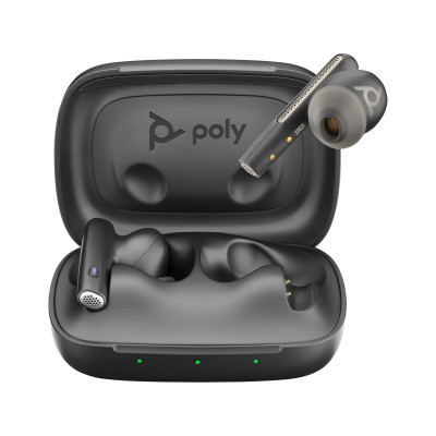POLY Voyager Free 60 UC M Headset Wireless In-ear Calls/Music USB Type-C Bluetooth Black