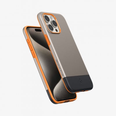 Spigen ACS06746 mobile phone case 15.5 cm (6.12") Cover Black, Grey, Orange