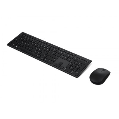 Lenovo 4X31K03963 keyboard Mouse included RF Wireless + Bluetooth Swiss Grey
