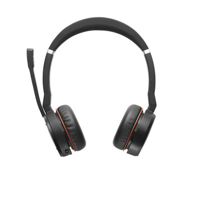 Jabra Evolve 75 Headset Wired & Wireless Head-band Calls/Music Bluetooth Black
