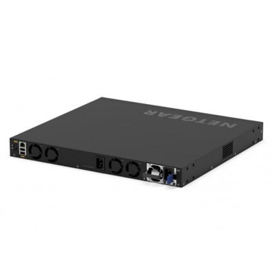 NETGEAR GSM4328-100AJS Géré L3 Gigabit Ethernet (10/100/1000) Connexion Ethernet, supportant l'alimentation via ce port (PoE) 1U Noir