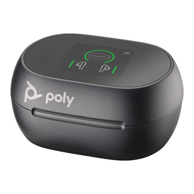 POLY Voyager Free 60+ UC Headset Draadloos In-ear Oproepen/muziek USB Type-A Bluetooth Zwart