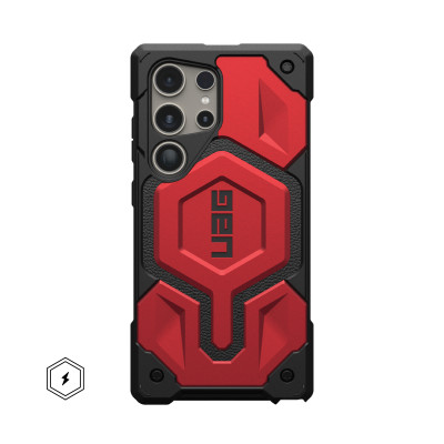 Urban Armor Gear Monarch PRO mobile phone case 17.3 cm (6.8") Cover Black, Red
