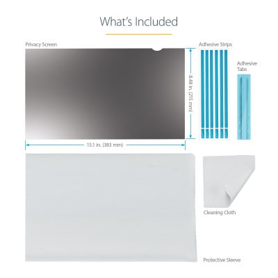 StarTech.com 173L-PRIVACY-SCREEN display privacy filters Frameless display privacy filter 43.9 cm (17.3")