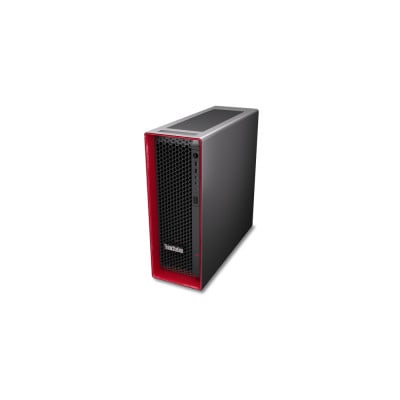 Lenovo ThinkStation P5 Intel Xeon W w5-2445 64 GB DDR5-SDRAM 1 TB SSD NVIDIA RTX A4000 Windows 11 Pro for Workstations Tower Workstation Black, Red