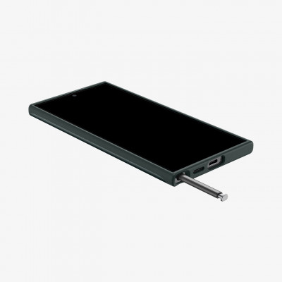 Spigen Thin Fit mobile phone case 17.3 cm (6.8") Cover Green