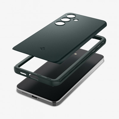 Spigen Thin Fit mobile phone case 15.8 cm (6.2") Cover Green
