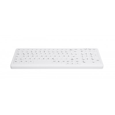 CHERRY AK-C7000 keyboard USB AZERTY French White