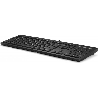 HP 125 USB WD KBD (Bulk 12) toetsenbord Zwart