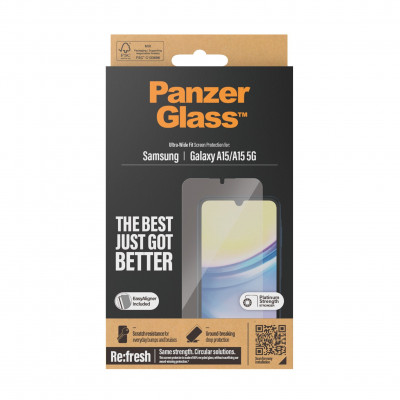 PanzerGlass 7349 mobile phone screen/back protector Clear screen protector Samsung 1 pc(s)