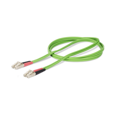StarTech.com LCLCL-2M-OM5-FIBER fibre optic cable LOMM Green