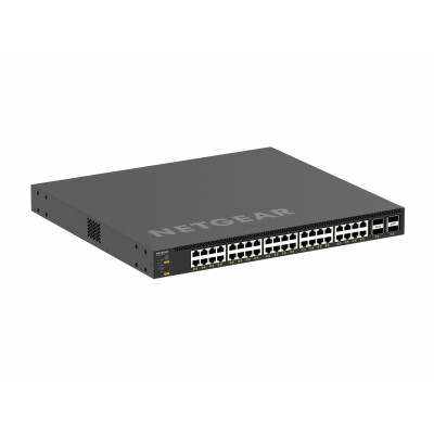 NETGEAR M4350-40X4C Géré L3 10G Ethernet (100/1000/10000) Connexion Ethernet, supportant l'alimentation via ce port (PoE) 1U Noir