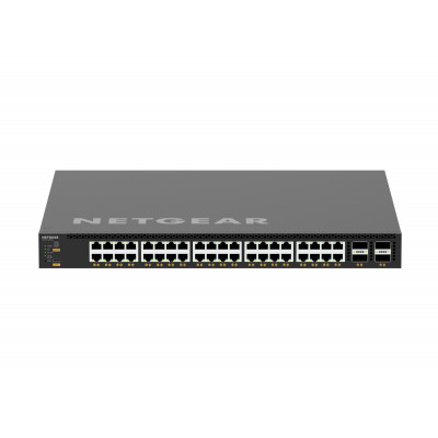 NETGEAR M4350-40X4C Géré L3 10G Ethernet (100/1000/10000) Connexion Ethernet, supportant l'alimentation via ce port (PoE) 1U Noir