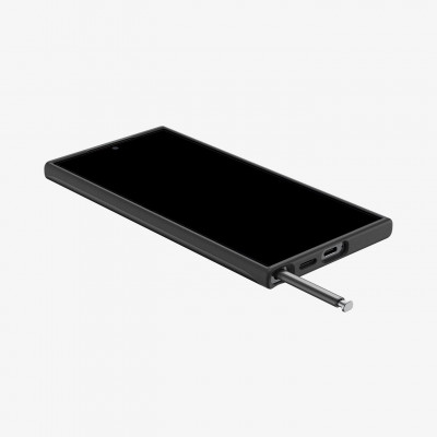 Spigen Thin Fit mobile phone case 17.3 cm (6.8") Cover Black