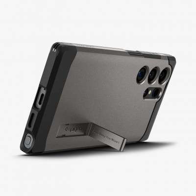 Spigen Tough Armor mobile phone case 17.3 cm (6.8") Cover Black, Grey