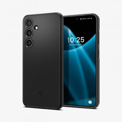 Spigen Thin Fit mobile phone case 15.8 cm (6.2") Cover Black