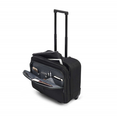 Dicota Multi Roller sacoche d'ordinateurs portables 39,6 cm (15.6") Housse Noir