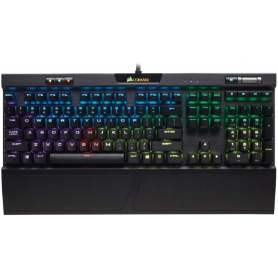 Corsair K70 RGB PRO Mechanical Gaming keyboard USB AZERTY Belgian Black