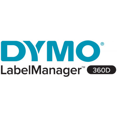 DYMO LabelManager 360D™ AZY imprimante pour étiquettes Transfert thermique 180 x 180 DPI 12 mm/sec Avec fil D1 AZERTY