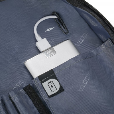 Dicota Eco Top Traveller SELECT sacoche d'ordinateurs portables 35,8 cm (14.1") Sac Messenger Noir