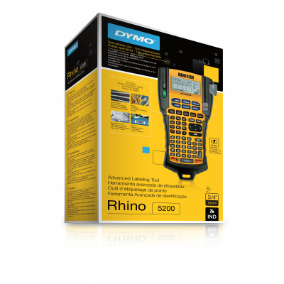 DYMO RHINO 5200 imprimante pour étiquettes Transfert thermique 180 x 180 DPI 10 mm/sec ABC