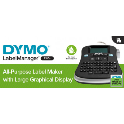 DYMO LabelManager 210D imprimante pour étiquettes Thermique directe 180 x 180 DPI D1 QWERTY