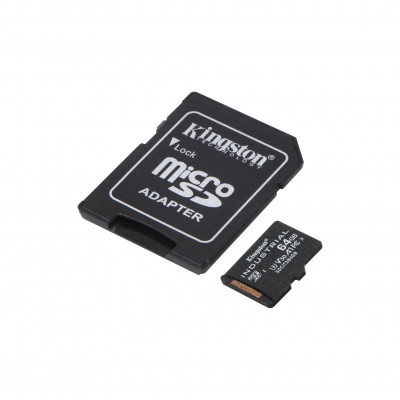 Kingston 64GB microSDXC Industrial Card+SDAdapter